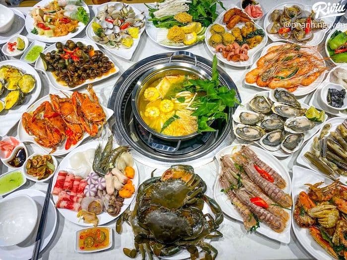 buffet hải sản hà nội